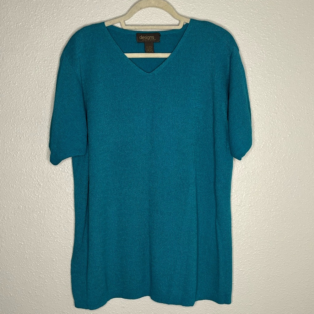 Lane Bryant Turquoise Top Size 18/20 Plus